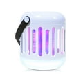 thumbnail image 1 of BUGMD Zap Trap, Battery or USB Powered 2-in-1 Lamp and Bug Zapper with UV and LED Light, Portable Light for Indoor Spaces, 1 of 6