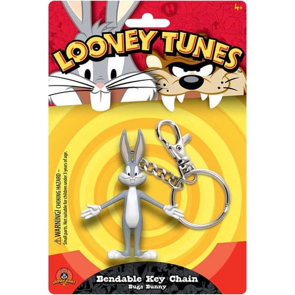BUGS BUNNY BENDABLE KEY CHAIN