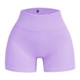 thumbnail image 1 of BUIGTTKLOP Biker Shorts for Women Belly Control High Waisted Yoga Shorts Stretchy Slim Fitted Running Gym Workout Shorts, 1 of 5