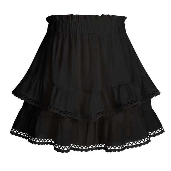 BUIGTTKLOP Flowy Shorts for Women Ruffle Skorts Mini Skirts High Waisted Tennis Skort Summer Shorts