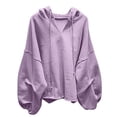thumbnail image 1 of BUIGTTKLOP Hoodies for Women Sweatshirts for Women Long Sleeve Tops Loose Fitted Thin Fall Hoods 2026, 1 of 6