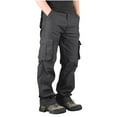 thumbnail image 1 of BUIGTTKLOP Mens Cargo Pants Waterproo Outdoor Hiking Pants Lightweight Work Pants with Multi Pockets, 1 of 6