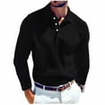 thumbnail image 1 of BUIGTTKLOP Mens Knit Sweater Long Sleeve Tops Casual Pullovers Lightweight Casual Dress Pullover Sweaters, 1 of 6