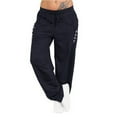 thumbnail image 1 of Buigttklop Pants for Women 2024 Autumn Winter Wide Leg Yoga Sports Loose Casual Long Pants Trousers, 1 of 6
