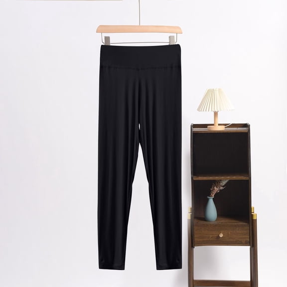 BUIGTTKLOP Plus Size Pajamas Pants for Women High Waisted Sleep Bottom Comfy Lounge Pants Loungewear Sleepwear