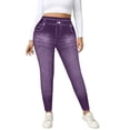 thumbnail image 1 of BUIGTTKLOP Skinny Pants for Women High Waisted Leggings Stretchy Butt Lifting Ankle Length Tights with Pockets, 1 of 6