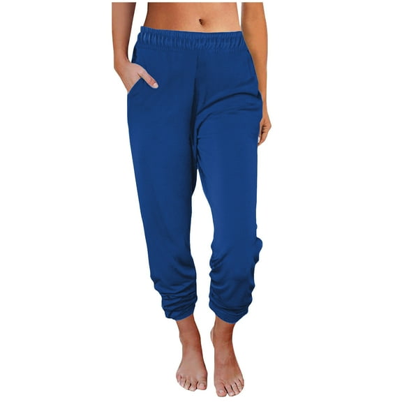 BUIGTTKLOP Sweatpants Women with Pockets High Waisted Lounge Pajama Pants Loose Work Joggers Fall Winter Outfits 2025