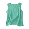 thumbnail image 1 of BUIGTTKLOP Tank Tops for Women 2026 Summer Casual Comfy Sleeveless Shirts Side Split Loose Lightweight Camisoles, 1 of 4