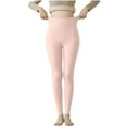 thumbnail image 1 of BUIGTTKLOP Thermal Leggings for Women High Waisted Sleep Bottoms Soft Comfy Stretchy Slim Fitted Tights, 1 of 6