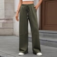 thumbnail image 1 of BUIGTTKLOP Wide Leg Sweatpants for Women Drawstring High Waisted Athletic Joggers Lounge Pants, 1 of 6