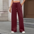 thumbnail image 1 of BUIGTTKLOP Wide Leg Sweatpants for Women Drawstring High Waisted Athletic Joggers Lounge Pants, 1 of 6