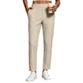 thumbnail image 1 of BUIGTTKLOP Women's Golf Pants with Pockets 7/8 Ankle Stretch Lightweight Sweatpants for Athletic Hiking Travel Work Lounge, 1 of 8