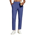thumbnail image 1 of BUIGTTKLOP Women's Golf Pants with Pockets 7/8 Ankle Stretch Lightweight Sweatpants for Athletic Hiking Travel Work Lounge, 1 of 8