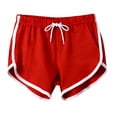 thumbnail image 1 of BUIGTTKLOP Womens Athletic Shorts Casual High Waisted Drawstring Dolphin Running Workout Gym Yoga Summer Dance Elastic Shorts, 1 of 5