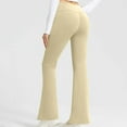 thumbnail image 1 of BUIGTTKLOP Womens Flare Yoga Pants with Pockets High Waist Belly Control Flared Leggings Bell Bottom Gym Workout Leggings, 1 of 6