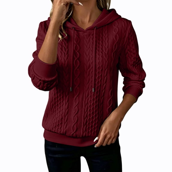 BUIGTTKLOP Womens Hoodies Oversized Hooded Sweatshirt Casual Long Sleeve Drawstring Pullover Tops