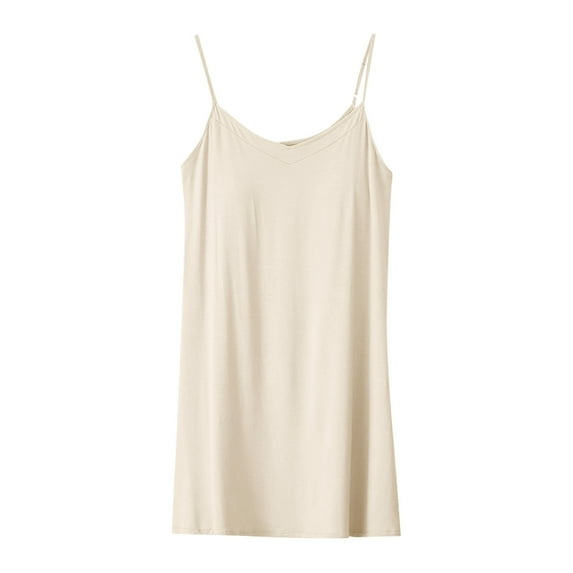 BUIGTTKLOP Womens Nightgowns with Built in Bra Spaghetti Strap Sleep Dress Sleeveless Nightgown Soft Sleepwear