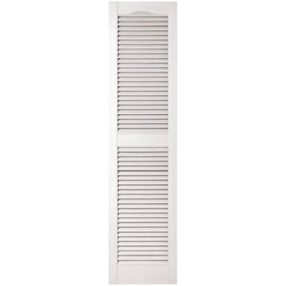 BUILDERS EDGE TV817505 PR 15x60 WHT Shutter