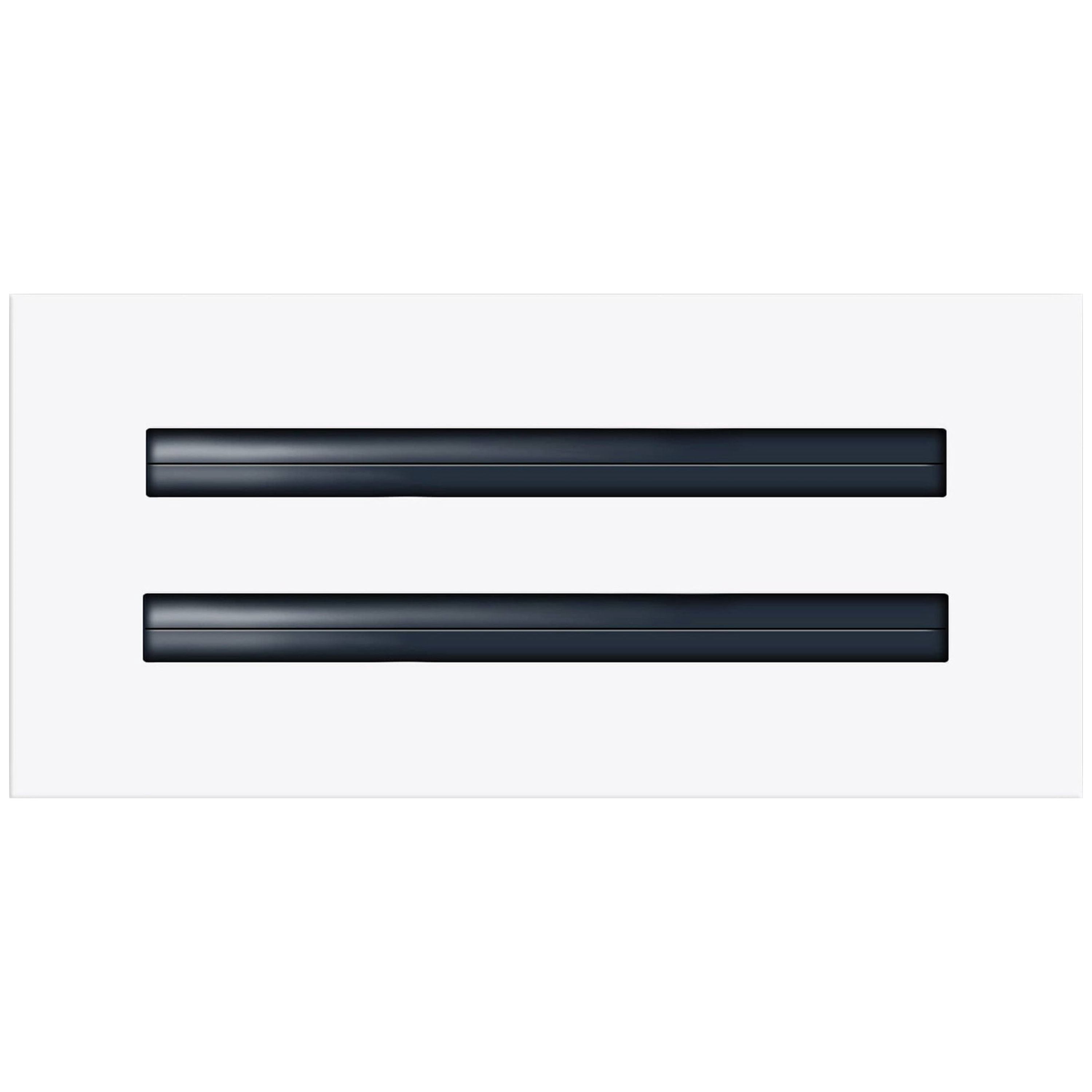 BUILDMART - 10x4 Modern AC Vent Cover - Decorative White Air Vent -  Standard Linear Slot Diffuser - Register Grille for Ceiling, Walls u0026 Floors  - Walmart.com