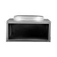 thumbnail image 1 of BUILDMART - 12" Plenum Box for [12" Linear Slot Diffuser - 3 Slot - Triple Slot] Premium Insulated Plenum Box for Heating and Cooling, 1 of 7