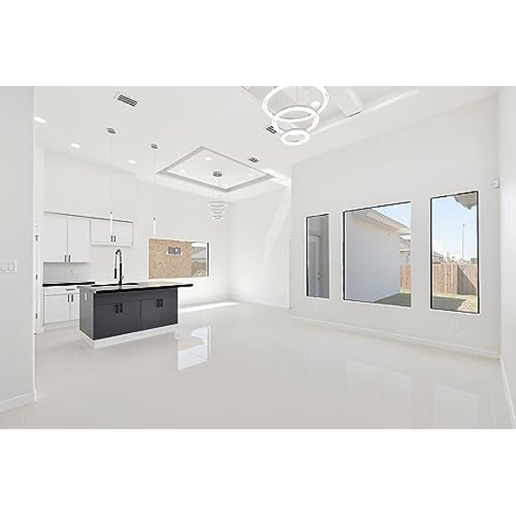 BUILDMART - 12x6 White Modern AC Vent Cover - Decorative Air Vent - Standard Linear Slot Diffuser - Register Grille for Ceiling, Walls & Floors - Texas Buildmart