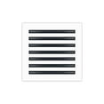 thumbnail image 1 of BUILDMART - 14x14 Modern AC Vent Cover - Decorative White Air Vent - Standard Linear Slot Diffuser - Register Grille for Ceiling, Walls & Floors - Texas Buildmart, 1 of 8