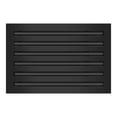 thumbnail image 1 of BUILDMART - 18x12 Modern AC Vent Cover - Decorative Black Aluminum Air Vent - Standard Linear Slot Diffuser - Heating and Cooling Register Grille for Ceiling, Walls & Floors - Texas Buildmart, 1 of 8