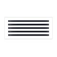 thumbnail image 1 of BUILDMART - 22x10 Modern AC Vent Cover - Decorative White Aluminum Air Vent - Standard Linear Slot Diffuser - Heating and Cooling Register Grille for Ceiling, Walls & Floors - Texas Buildmart, 1 of 8