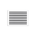 thumbnail image 1 of BUILDMART - 22x16 Modern AC Vent Cover - Decorative White Aluminum Air Vent - Standard Linear Slot Diffuser - Heating and Cooling Register Grille for Ceiling, Walls & Floors - Texas Buildmart, 1 of 8