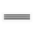 thumbnail image 1 of BUILDMART - 22x6 Modern AC Vent Cover - Decorative White Aluminum Air Vent - Standard Linear Slot Diffuser - Heating and Cooling Register Grille for Ceiling, Walls & Floors - Texas Buildmart, 1 of 8