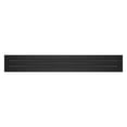 thumbnail image 1 of BUILDMART - 28x4 Modern AC Vent Cover - Decorative Black Aluminum Air Vent - Standard Linear Slot Diffuser - Heating and Cooling Register Grille for Ceiling, Walls & Floors - Texas Buildmart, 1 of 8