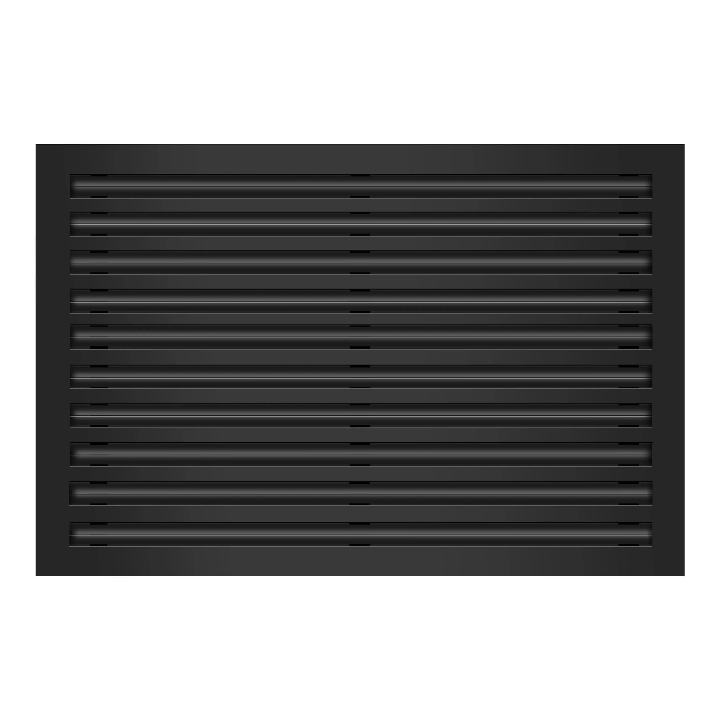 BUILDMART Lineare Lüftungsabdeckung 20,3x15,2 Cm – Moderne AC-Schlitze, Weiß, Für Decken & Wände