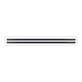 thumbnail image 1 of BUILDMART - 36" Linear Slot Diffuser - 2 Slot - Double Slot - White Decorative Air Vent - Modern AC Vent Cover for Ceiling, Walls & Floors - Texas Buildmart, 1 of 7