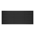 thumbnail image 1 of BUILDMART - 36x16 Modern AC Vent Cover - Decorative Black Aluminum Air Vent - Standard Linear Slot Diffuser - Heating and Cooling Register Grille for Ceiling, Walls & Floors - Texas Buildmart, 1 of 8