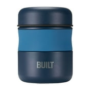 BUILT 10 oz Double-Wall Vacuum Insulated Food Jar, Blue