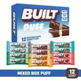 thumbnail image 1 of BUILT Bar Puff Protein Snack Bars, Protein Variety Pack, Breakfast Bars & Snacks - 12 Pack, 1 of 10