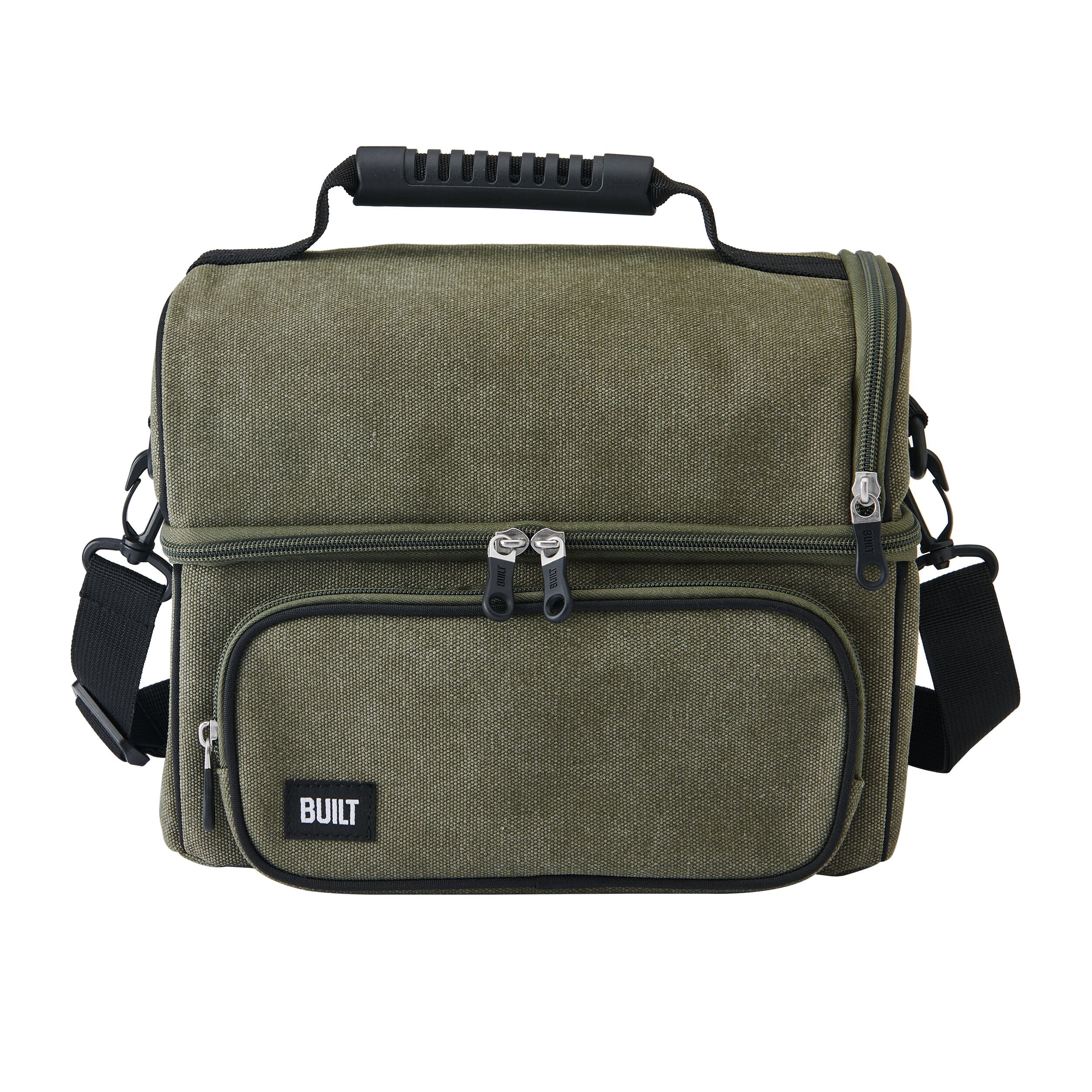 BUILT Oxford Henry Adult Lunch Bag in Sage Green