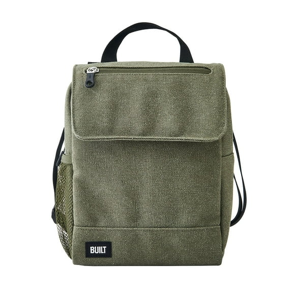 BUILT Oxford Adult Lunch Sack Sage Green