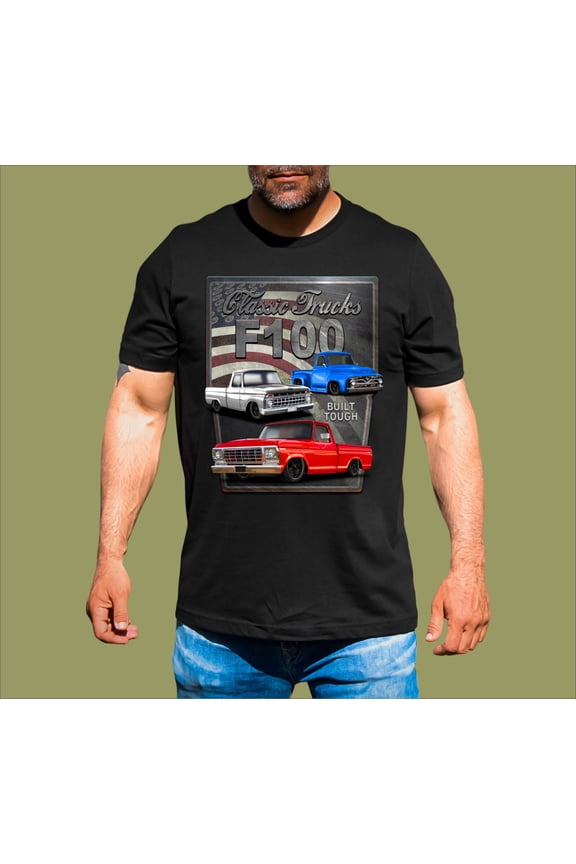 BUILT TOUGH CLASSIC TRUCKS T-SHIRT