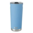 thumbnail image 1 of BUILT Torrent 20 oz Double-Wall Insulated Stainless Steel Tumbler Water Bottle, Sky Blue, 1 of 14
