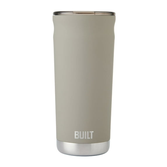 BUILT Torrent 20 oz Stainless Steel Double Wall Insulated Tumbler, Pebble