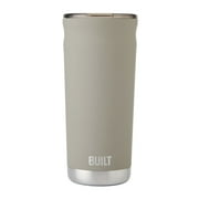 BUILT Torrent 20 oz Stainless Steel Double Wall Insulated Tumbler, Pebble