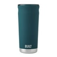 thumbnail image 1 of BUILT Torrent 20 oz Double-Wall Insulated Stainless Steel Tumbler Water Bottle, Teal, 1 of 14