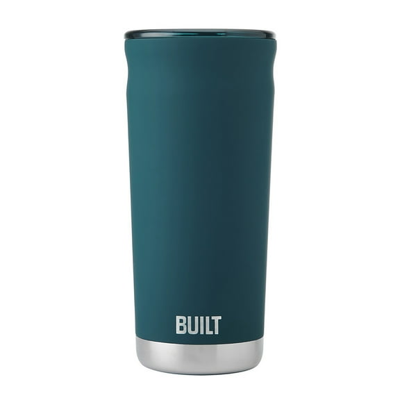 BUILT Torrent 20 oz Double-Wall Insulated Stainless Steel Tumbler Water Bottle, Teal
