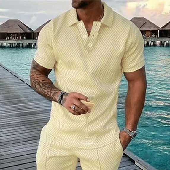 Buigttklop Mens Shirt Plus Size,Mens Track Summer Short Outfits Shirt Casual Short Sleeve Short Sleeve Turndown Collar Blouse & Shirt