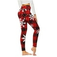 thumbnail image 1 of Buigttklop Pants for Women Casual Women Printed Gradient Span Ladies High Waist Wide Leg Trousers Yoga Pants Long Pants, 1 of 5