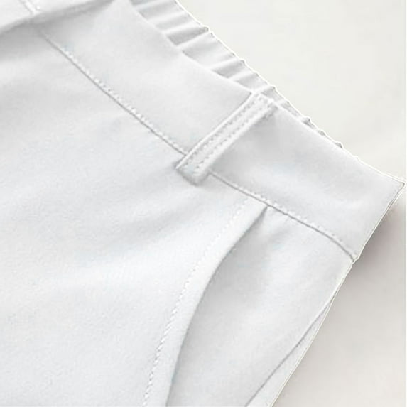 Buigttklop Pants for Women Women'S High Waist Wide Leg Pants Solid Color Versatile Casual Suit Pants