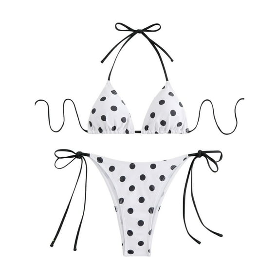 Buigttklop Swimsuits for Women 2025,Women'S Striped Bikini Swimsuit High Waisted Beach Swimsuit