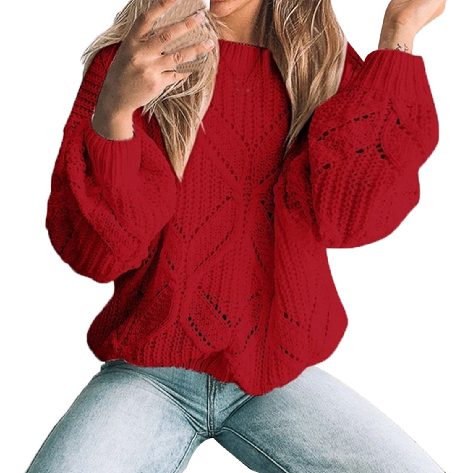 Women's Cozy Fleece Hooded Sweatshirt - Oversized Pullover With Pocket, Orange XX-Large