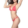 thumbnail image 1 of Buigttklop Women Two Piece Swimsuit Sexy Swimwear Halter String Triangle Bikini Sets, 1 of 6